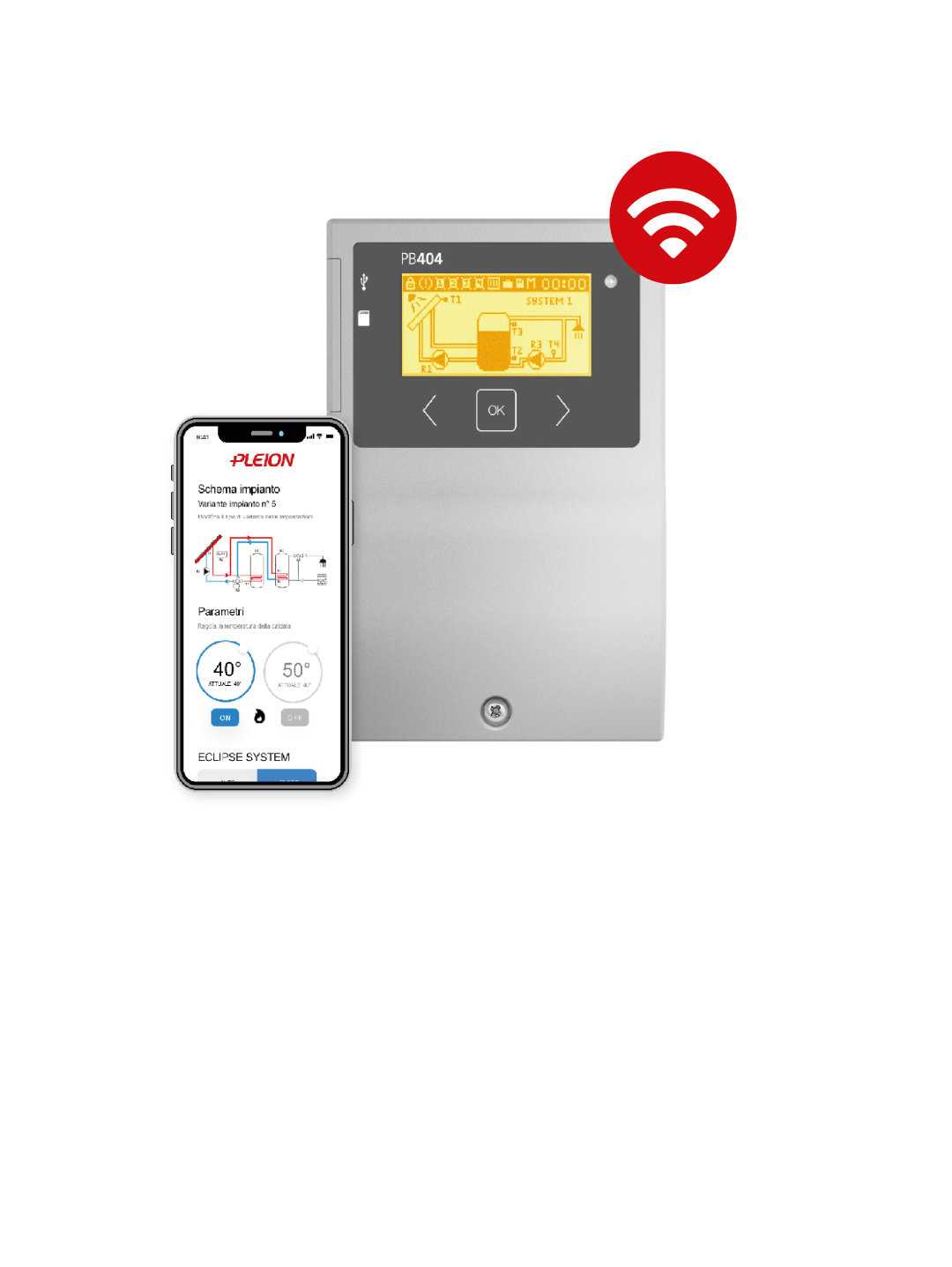 accessoires top-enr Régulation PB404 wifi