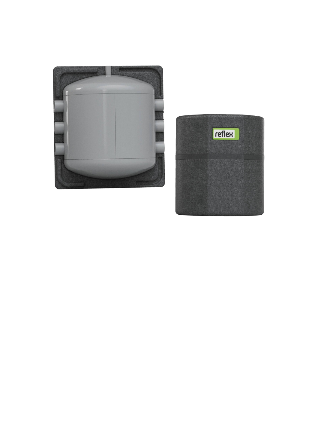 Bouteille de découplage 50L - H Heat mini - 2x3 piquages