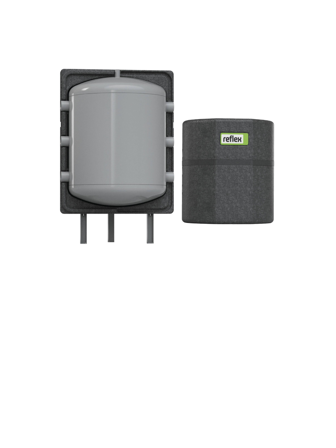 Bouteille de découplage 100L - H Heat Mini - 2x3 piquages