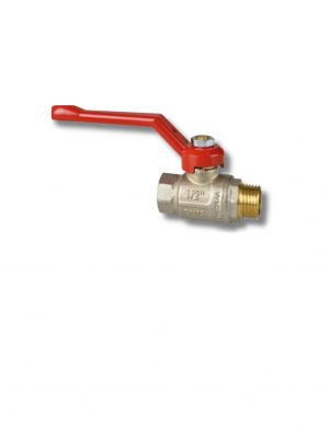 Vanne à Sphère - Poignée Rouge -  1" - MF