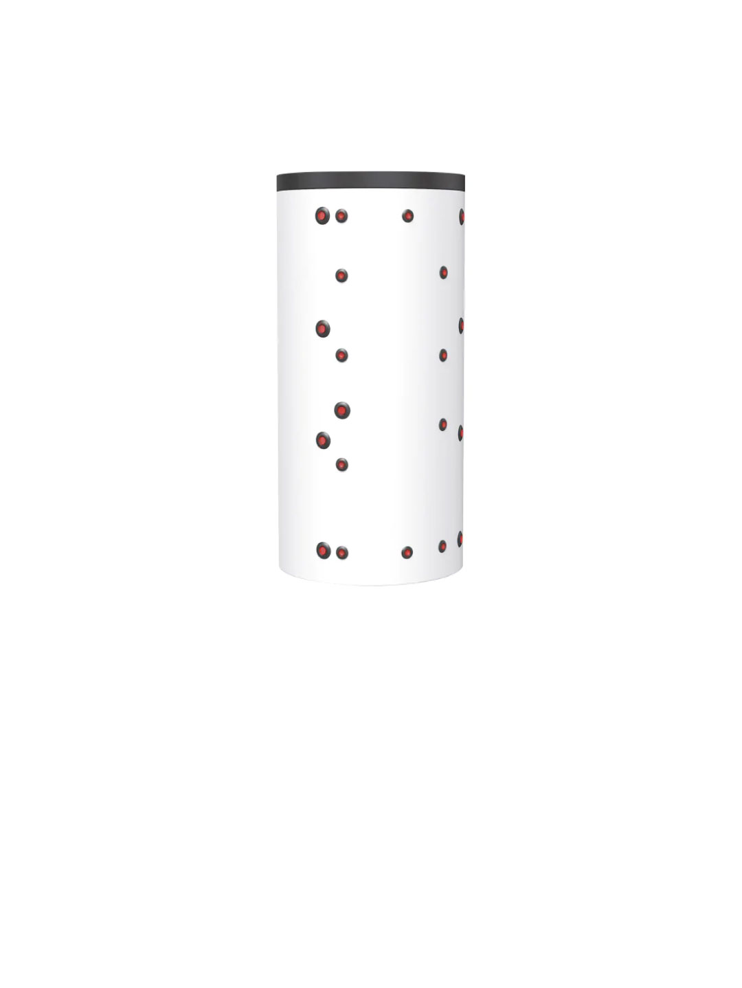 TOP-BASIC - Ballon de stockage chauffage vide + 1 ech- 300L - 10P - Gamme plus- option resistance
