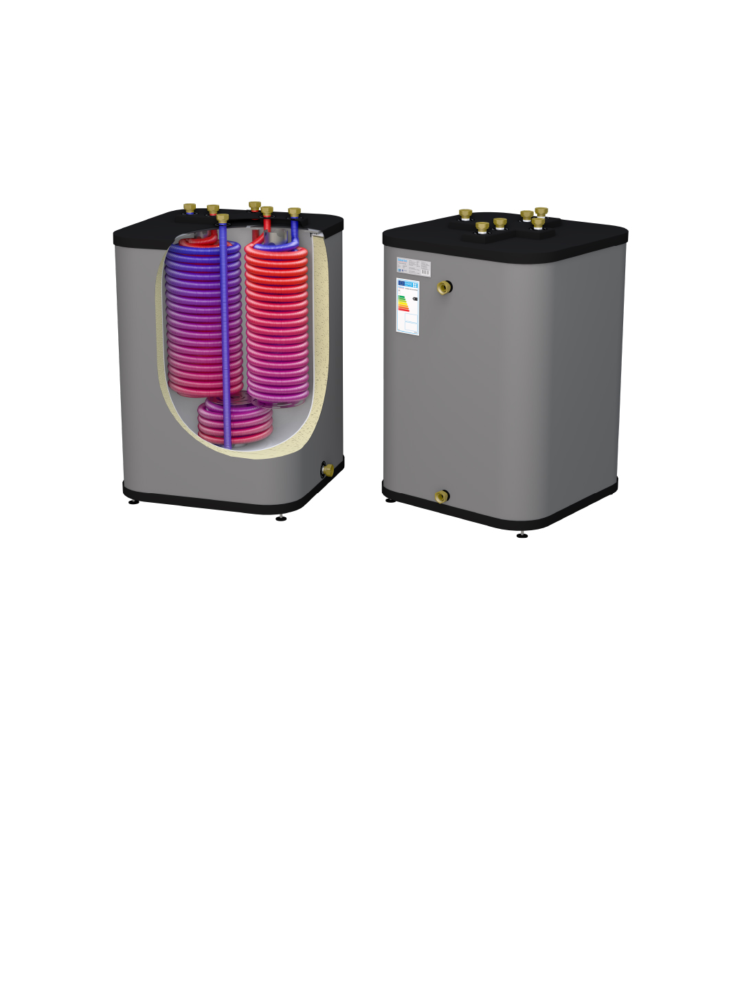 TOP-QUBE A AGP+ 400L - Autovidangeable glycolé ou système pression avec appoint