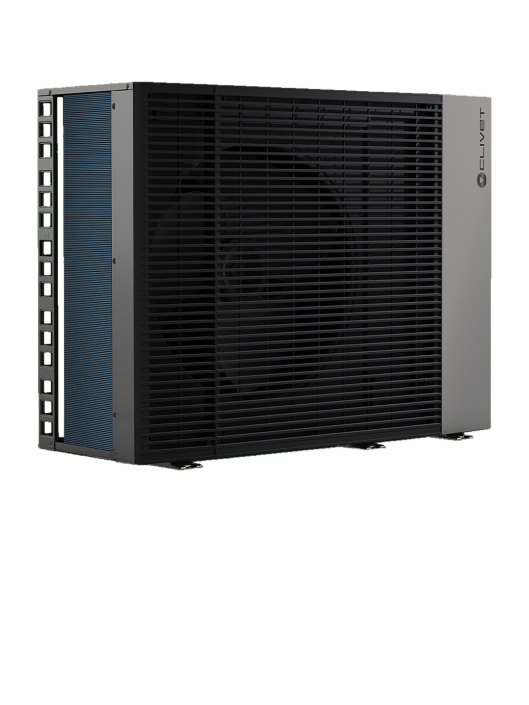 PAC EDGE PRO R290 MONOBLOC 8KW MONOPHASE avec appoint Elec ajouter telecommande WiSAN-PMP 1 S 4.1 IBH - CLIVET