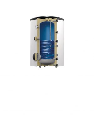 7355400 Préparateur 400L 1 echangeur - jaquette synthétique, Mousse PUR, blanc- classe A - Reflex