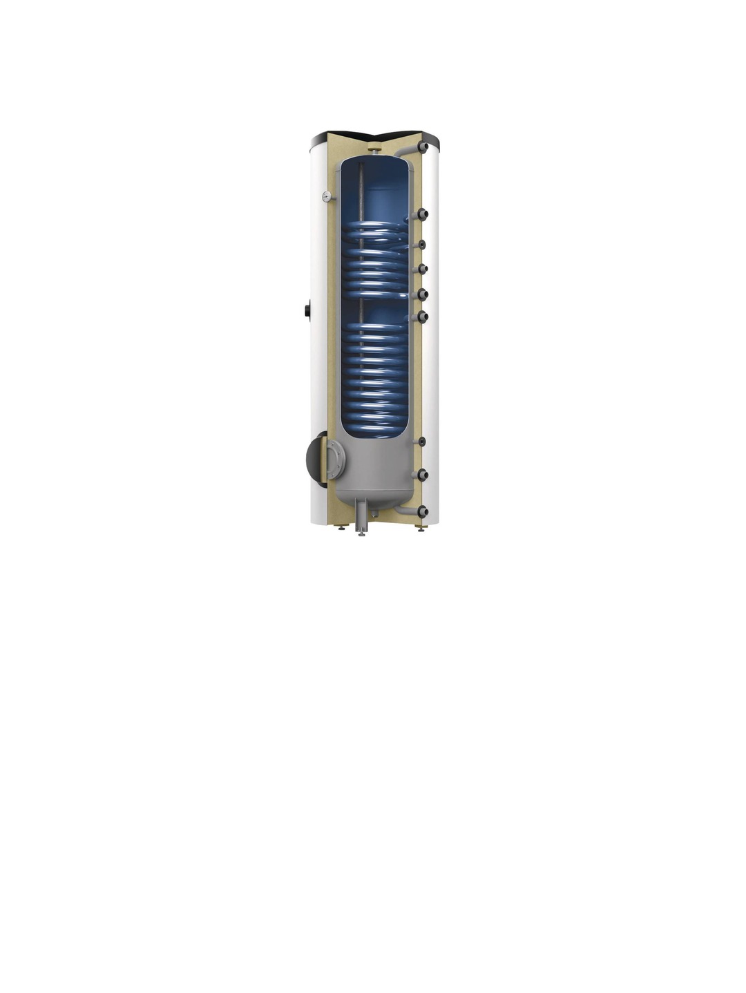 Préparateur 400L - 2 échangeurs - Aqua Solar AF - Classe B - Reflex