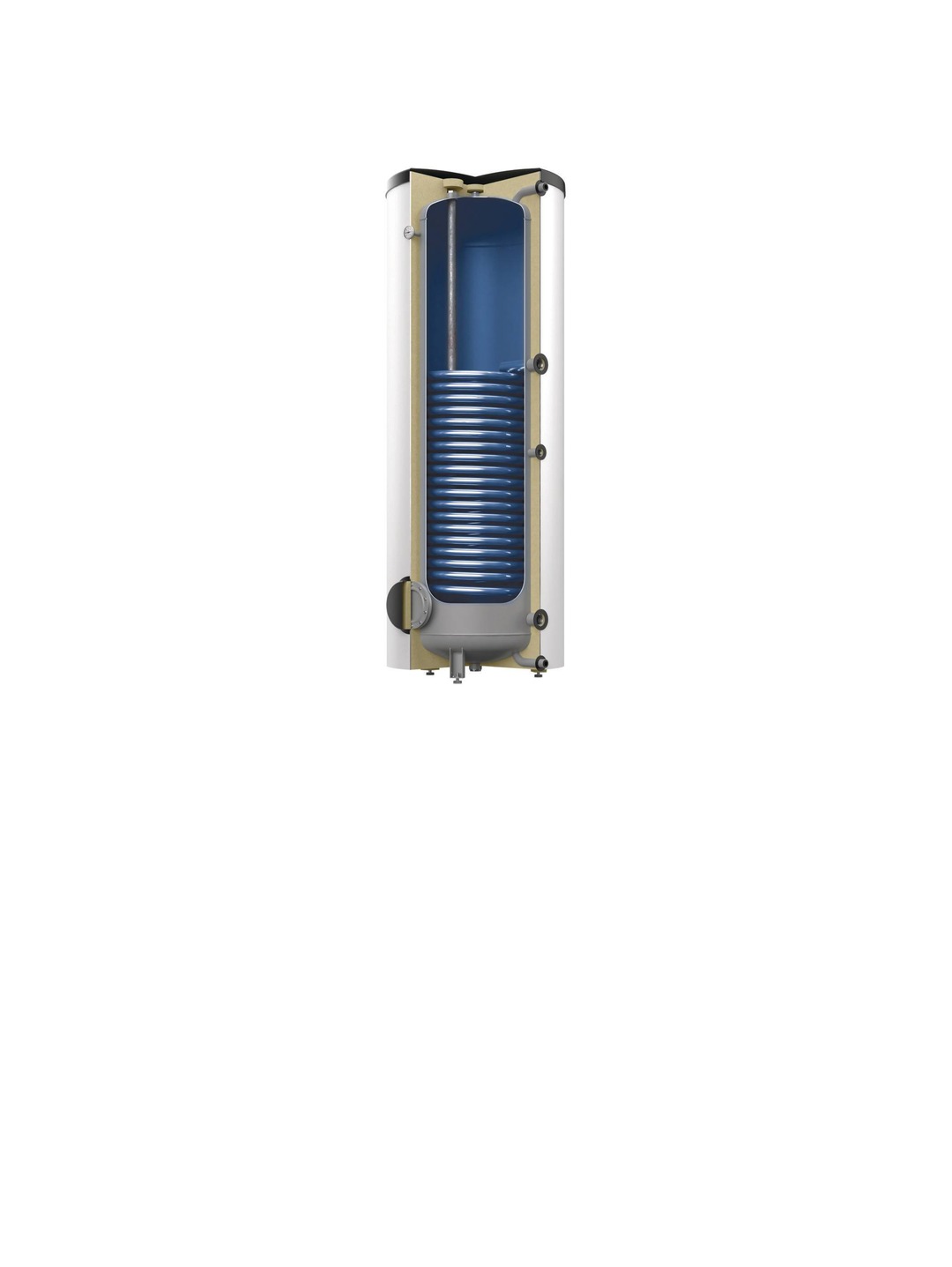 Préparateur 200L - 1 échangeur- Aqua Heat Pump AH - Classe B - Reflex