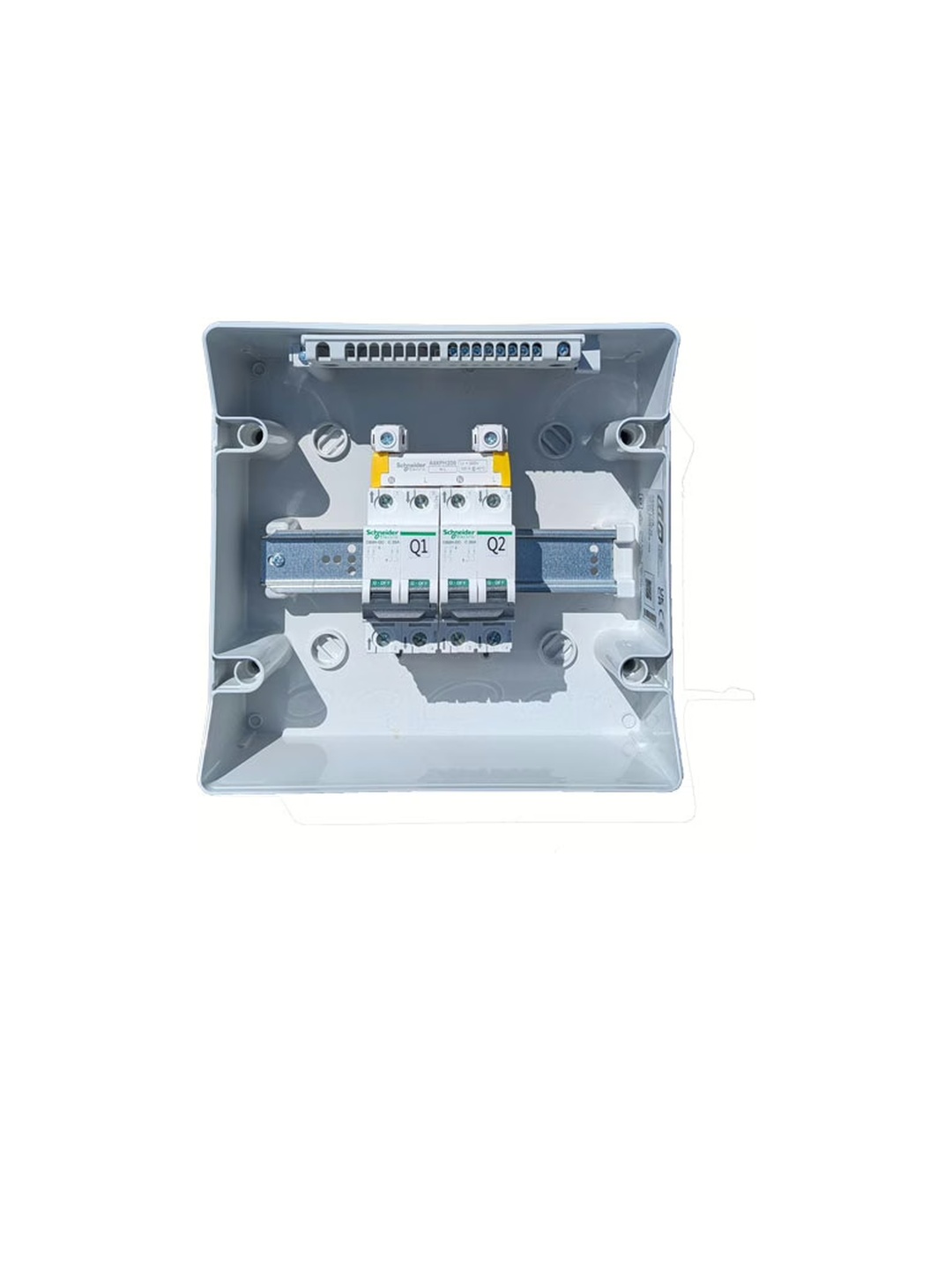 Coffret DC – 2 BRANCHES 25A – POUR BATTERIE - EKLOR