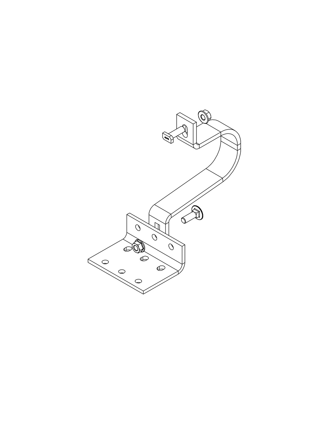 Crochet de toit SingleHook Vario – K2 SYSTEMS – 2002651 - EKLOR