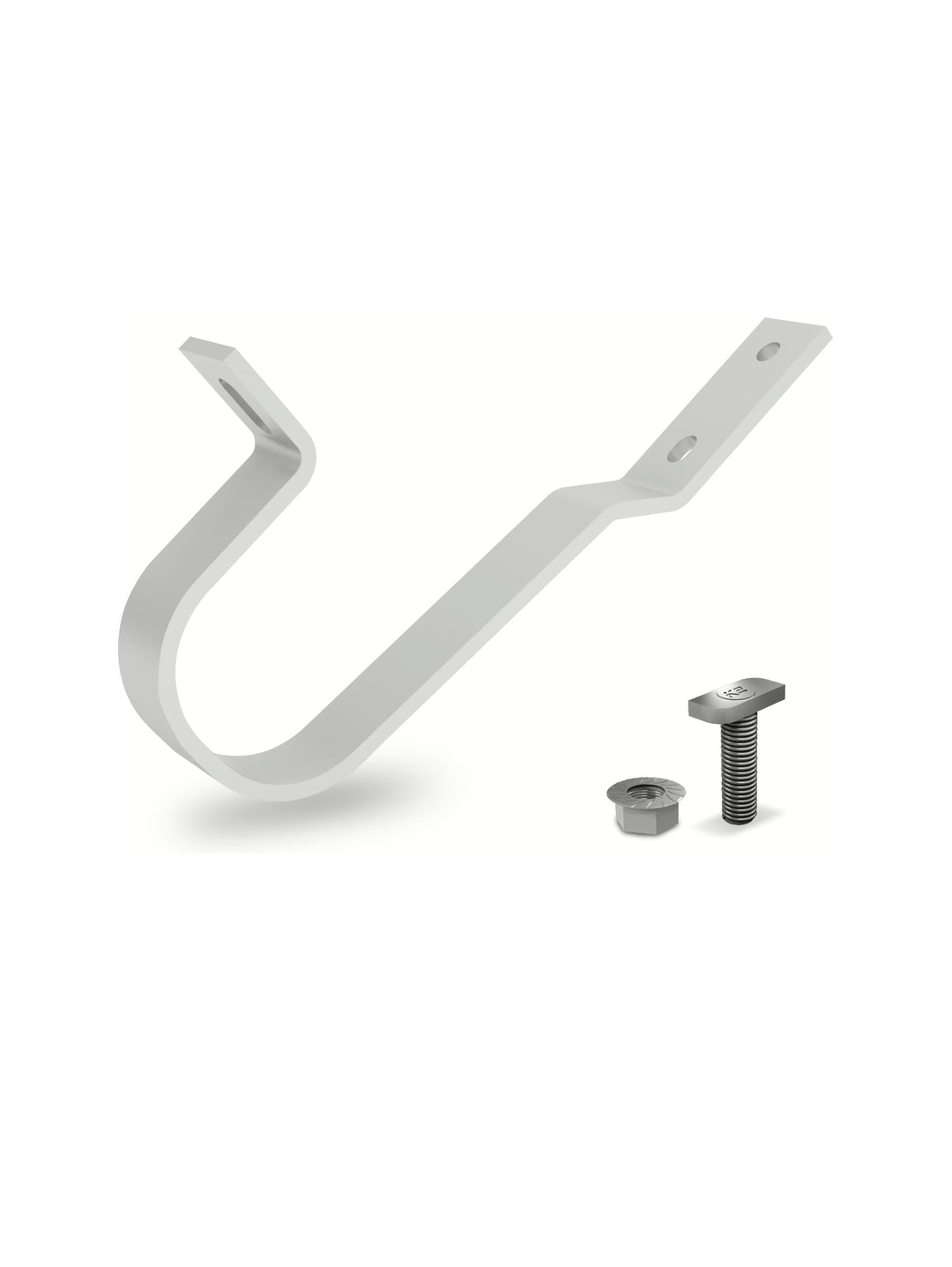 Crochet en inox pour tuiles plates SINGLEHOOK FT – K2 SYSTEMS – 2002568 - EKLOR